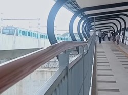 Skywalk Simpang Temu Lebak Bulus Dibuka, Hubungkan Stasiun MRT ke Mal
