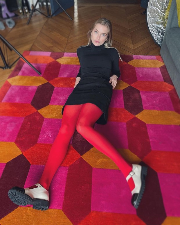 Stretch Dress ala Camille Razat/Sumber: IG @camillerazat