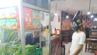 Bikin Ngakak! 10 Orang Ini pakai Kostum Nyeleneh saat Jual-Beli Makanan