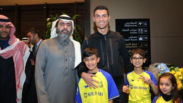Cristiano Ronaldo Tiba di Arab Saudi