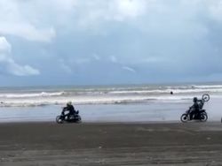 Detik-detik Kecelakaan Parah Race Pesisir di Sukabumi, Rider Mental