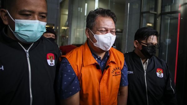 Ekspresi AKBP Bambang Kayun yang Ditahan KPK