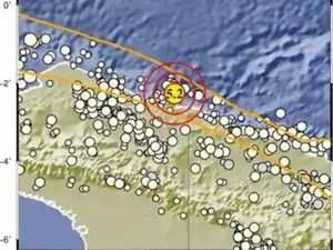 Gempa M 5,2 Guncang Jayapura Malam Ini, Berpusat di Laut Gempa M 5,2 Guncang Jayapura Malam Ini, Berpusat di Laut