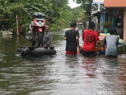 Banjir Masih Genangi 5 Kecamatan di Kudus, Ratusan Warga Mengungsi
