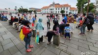 Nataru Berlalu, Kota Tua Masih Ramai Pengunjung