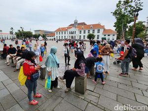 Nataru Berlalu, Kota Tua Masih Ramai Pengunjung
