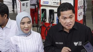 Potret Erick Thohir dan Nicke Umumkan Harga BBM Turun