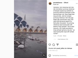 Baru Diresmikan, Masjid Raya Al Jabbar Bandung Punya Masalah Serius... Sampah