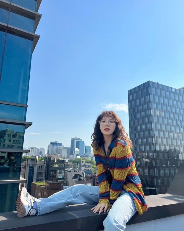 Tampilan Nerd ala Wendy Red Velvet/Sumber: IG @todayis_wendy