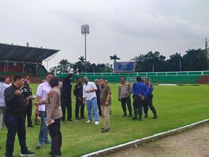 Tim dari Mabes Polri Cek Kesiapan Stadion Teladan untuk Liga 2 Tim dari Mabes Polri Cek Kesiapan Stadion Teladan untuk Liga 2