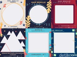 Hari Braille Sedunia 2023, Sejarah dan 25 Twibbon yang Bisa Kamu Pilih