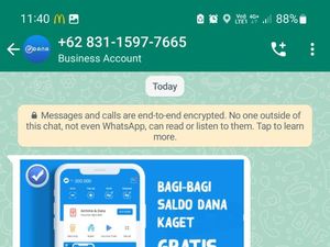 Waspada Penipuan Bagi-bagi Saldo Rp 3 Juta Atas Nama DANA