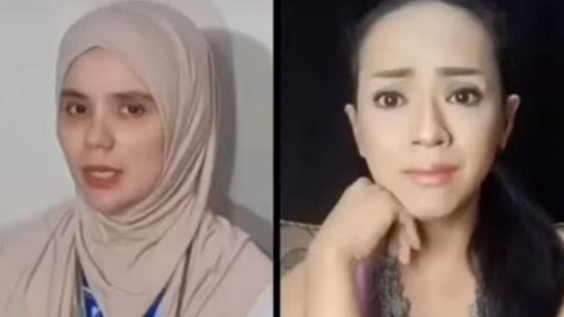 Kolase foto Aldila Jelita dan Mizz Ajeng