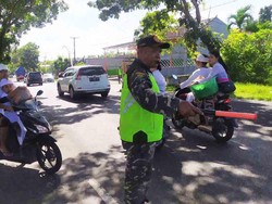 Toleransi di Jembrana, Banser-Pecalang Jaga Persembahyangan Galungan