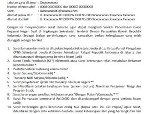 Surat Lamaran CPNS Kemenag 2024 Lengkap Link Download PDF-Word Surat Lamaran CPNS Kemenag 2024 Lengkap Link Download PDF-Word