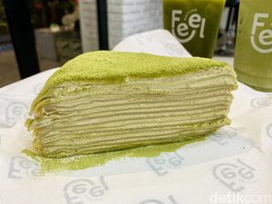 Cicip Mille Crepe Rasa Matcha yang Creamy di Kafe Hits Kemang Cicip Mille Crepe Rasa Matcha yang Creamy di Kafe Hits Kemang