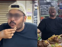 Food Vlogger Ini Dihujat Netizen, Cara Makannya Dinilai Menjijikan