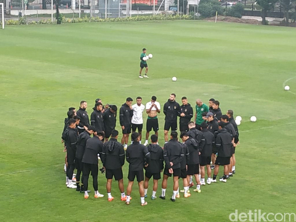 Latihan Timnas Indonesia