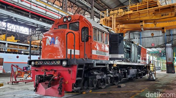 Begini Potret Balai Yasa Jogja, Bengkel Lokomotif Kereta Api di Jawa