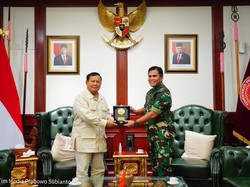 Prabowo Terima Kunjungan KSAL Laksamana Ali, Bahas Penguatan TNI AL