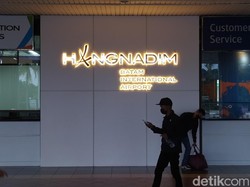 Penumpang Bandara Hang Nadim Batam Naik 39,4% Selama Libur Nataru