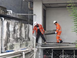 Bocor, Pipa Gas PGN di Eks Gedung RS Permata Bunda Diduga Dirusak Maling