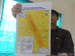 Sesar Cugenang Diduga Bagian dari Sesar Cimandiri