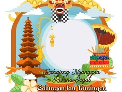 40 Twibbon Hari Raya Galungan 2023 Unik dan Menarik, Download Sekarang!