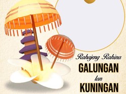 65 Twibbon Hari Raya Galungan dan Kuningan 2023 untuk Diunggah di Medsos