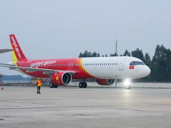 Penampakan Airbus A321neo ACF Terbaru Milik Vietjet