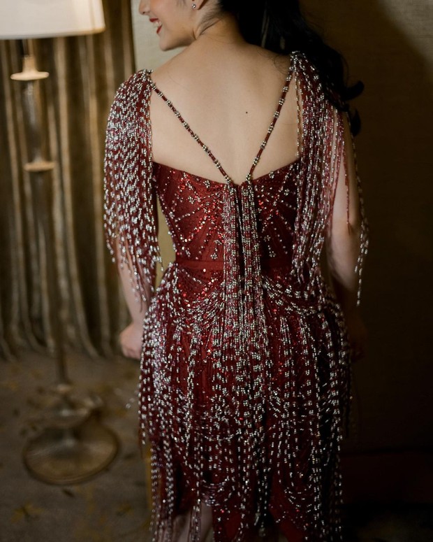 Chelsea Islan/ Foto: Instagram/hiantjen Chelsea Islan gaun pengantin after party