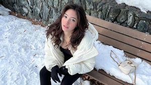 Dannia Salsabilla Rayakan Ultah dengan Main Salju di Jepang