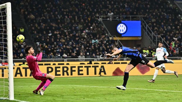 Inter Milan Vs Napoli: Gol Dzeko menang atas Nerazzurri
