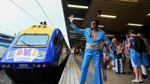 Euforia Festival Raja Rock & Roll Elvis Presley di Australia