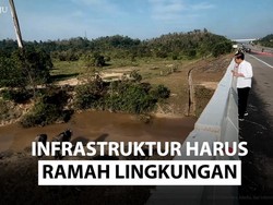 Jokowi Cek Terowongan Gajah di Tol Pekanbaru