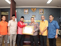 61 Kasus Narkoba Berhasil Diungkap, Kapolresta Barelang Raih Penghargaan