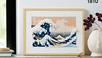 Keren Banget! Gelombang Laut Khas Hokusai Jadi Lego