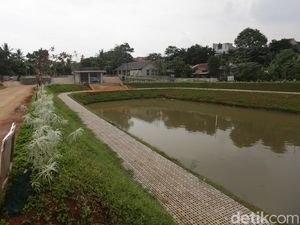 Potret Terkini Proyek Ruang Limpah Sungai Brigif untuk Atasi Banjir Jakarta