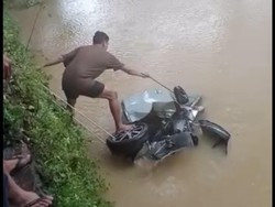 Mobil Nahas Terjun Sungai di Pangkep-5 Orang Tewas Sempat Dikira Ban Pecah