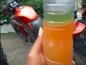 Heboh Pertalite Berubah Warna Jadi Mirip Jus Jeruk, Begini Penjelasan Pertamina Heboh Pertalite Berubah Warna Jadi Mirip Jus Jeruk, Begini Penjelasan Pertamina
