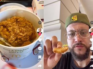 Begini Reaksi Netizen Saat Pertama Kali Cicip Nasi Ayam Goreng McDonalds