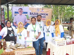 Relawan Sandiaga Gelar Bazar Mandiri UMKM di Bangka Belitung