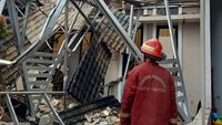 Potret Rumah di Depok Porak Poranda gegara Tabung Gas Meledak