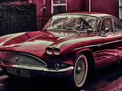 Penampakan Mobil Tesla Andai Sudah Ada Sejak Tahun 1950-an