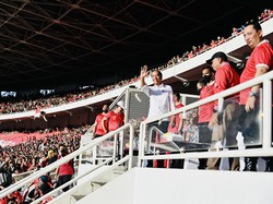 Presiden Joko Widodo (Jokowi) menonton langsung laga semifinal Piala AFF antara Timnas Indonesia vs Vietnam di Stadion Utama Gelora Bung Karno, Senayan, Jakarta, Jumat (6/1/2023). Laily Rachev/Biro Setpres  