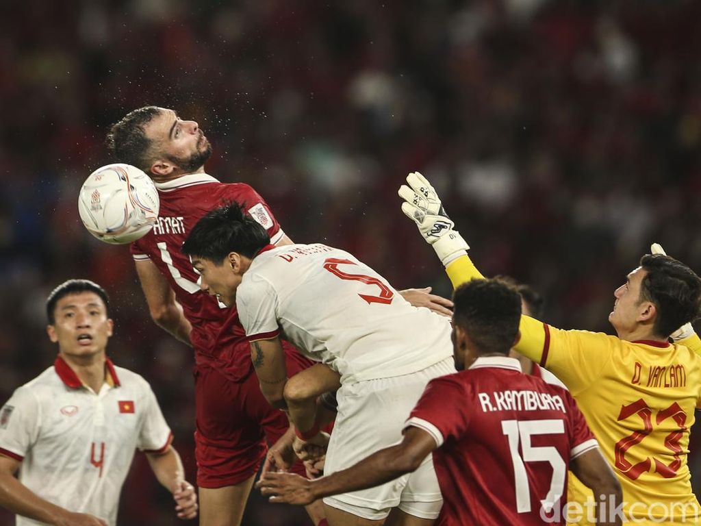 Babak Pertama Vietnam Vs Indonesia 0-1: Garuda Kebobolan di Awal-Tensi Panas