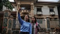 Rumah Mewah Ibu Eny yang Terbengkalai Kini Sudah Terlihat Bentuknya