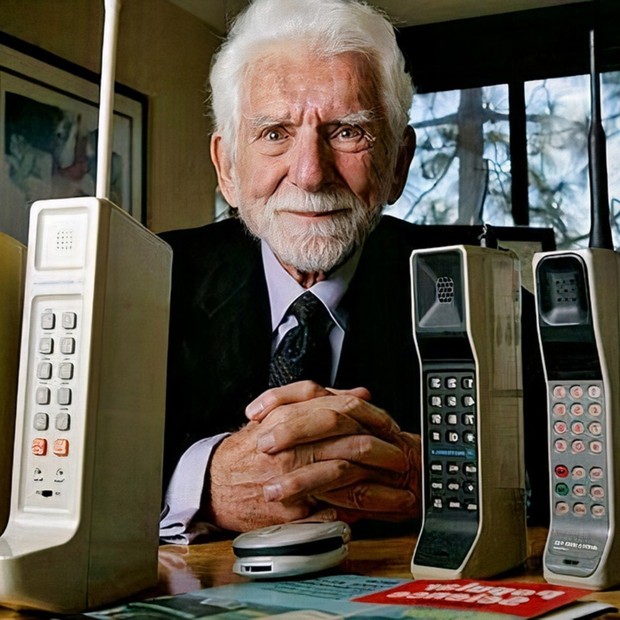 Martin Cooper/ Foto: Instagram.com/ @classiccorporate Tokoh Cerdas dalam Dunia Teknologi