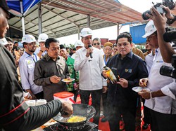 Erick-Ijeck Resmikan Pabrik Minyak Goreng Merah di Deli Serdang