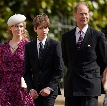 Potret James, Viscount Severn bersama keluarganya/Getty Images/Leon Neal